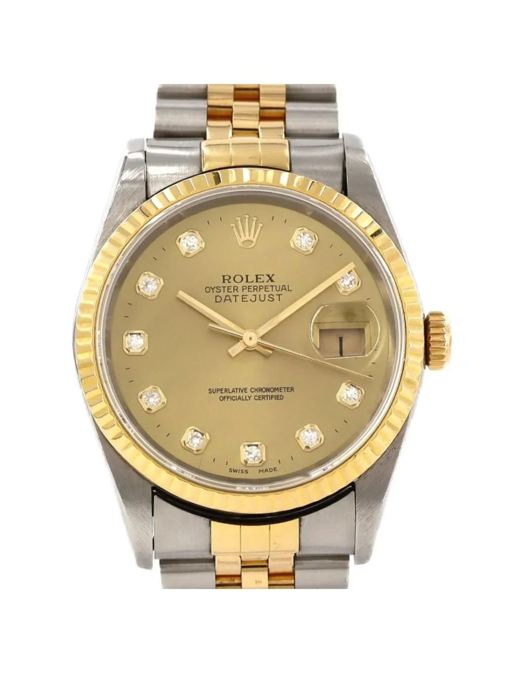 Rolex Datejust Automatic Winding Number Watch